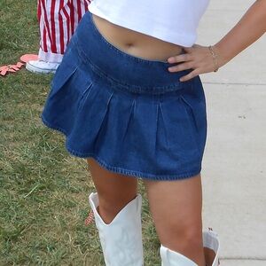 American Eagle Denim Mini Skirt